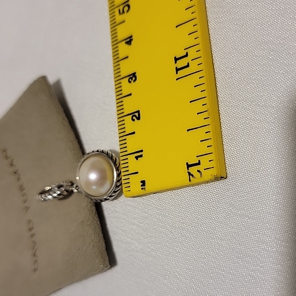 David Yurman Cable Amulet Box Chain Slider Necklace 18K/Sterling Silver 925/750 - Picture 9 of 11